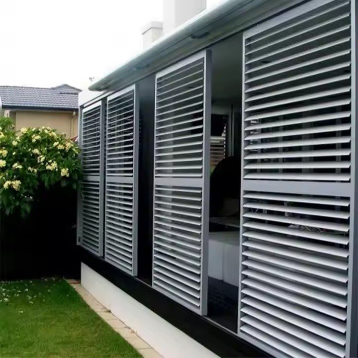 Aluminum shutters