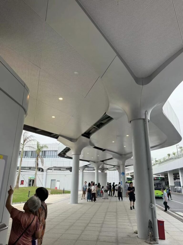 modern aluminum ceiling panels