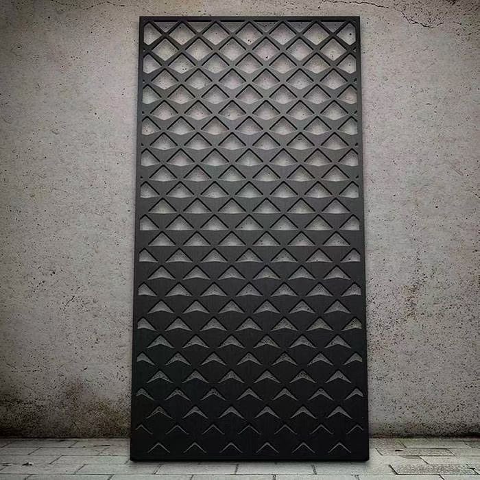 custom perforated aluminum panels